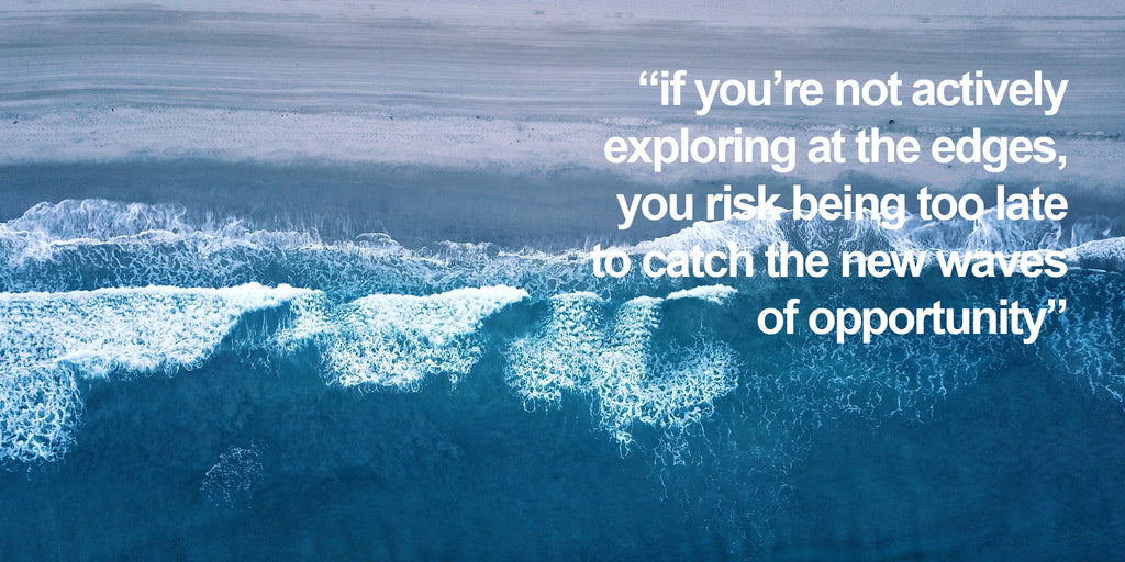 Catching the Next Wave through Active Exploration